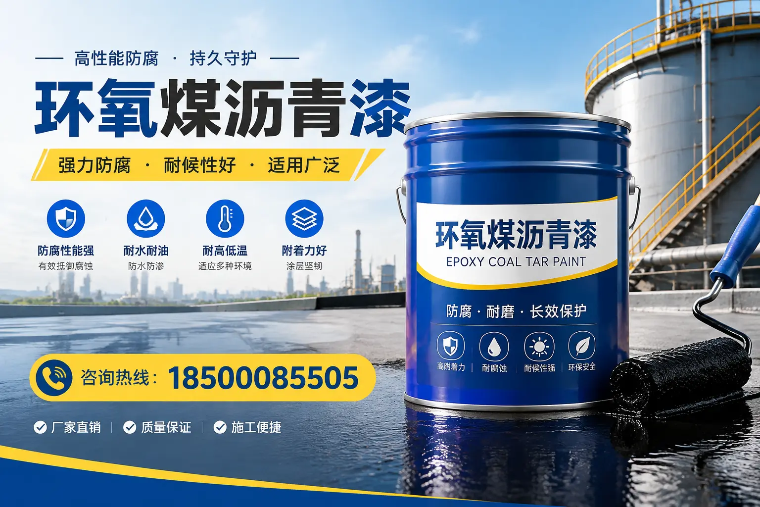 环氧煤沥青漆的储存与运输注意事项，屯昌企业须知